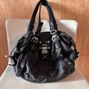 Juicy Couture Black Leather Bag